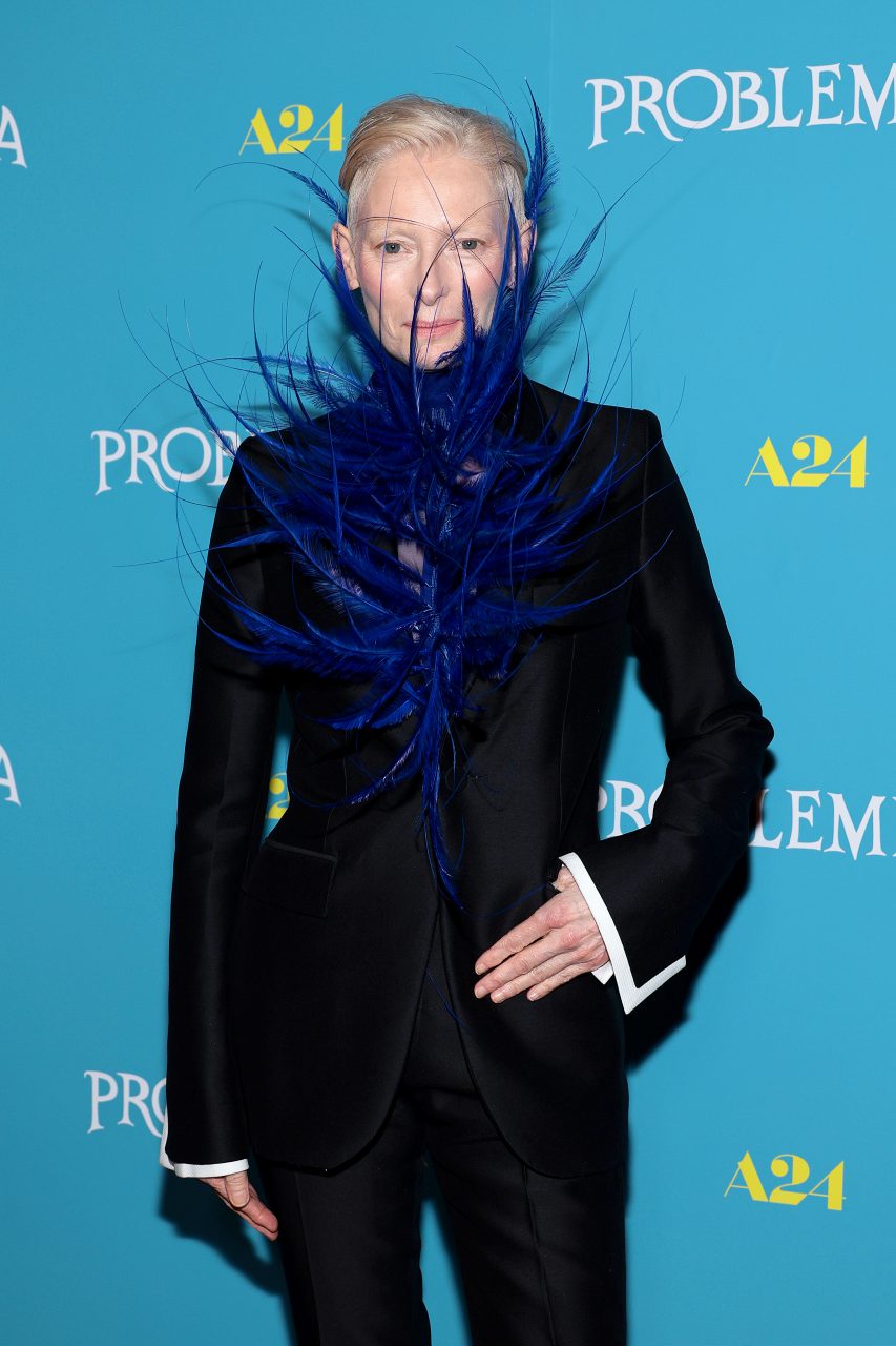 MARRAKECH, MOROCCO - NOVEMBER 25: Actress Tilda Swinton attends the ceremony for the 20th annual Marrakech International Film Festival on November 25, 2023 in Marrakech, Morocco. (Photo by Marc Piasecki/WireImage)