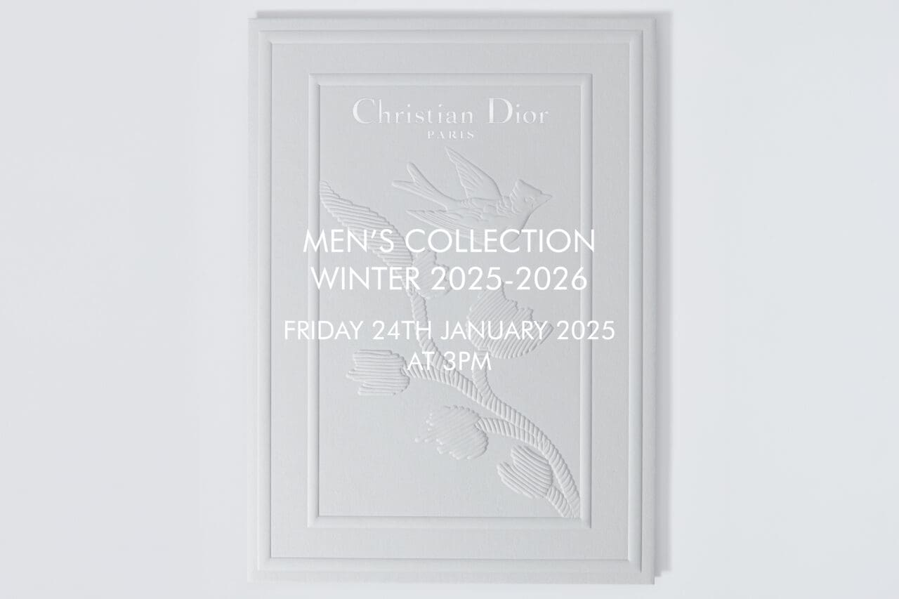 現場直播：Dior 2025/26 秋冬男裝系列時裝騷