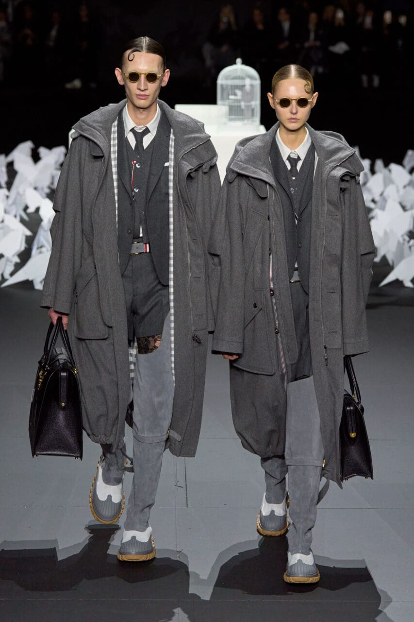 Thom Browne 以鳥為題，表現主義下的自由表達｜Fall/Winter 2025